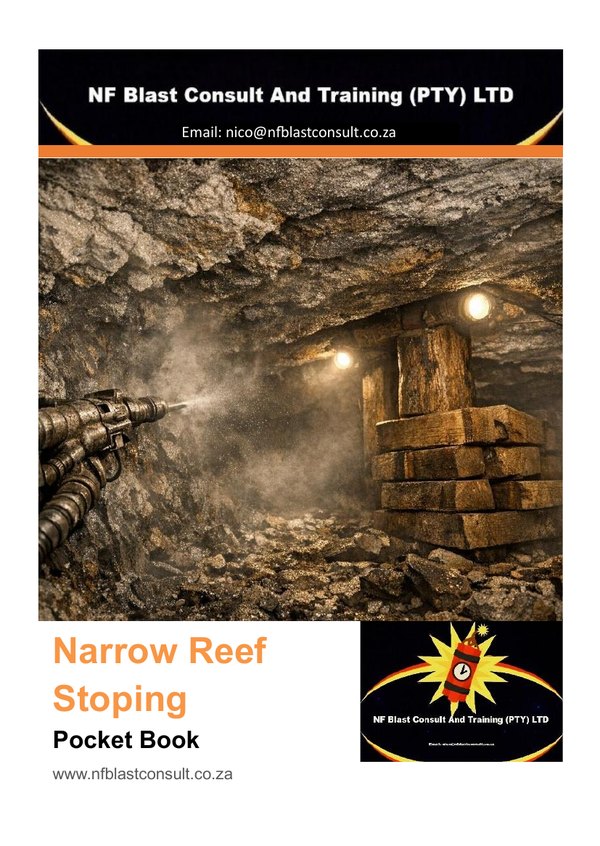 Cover of the Narrow Reef Stoping Pocket Book